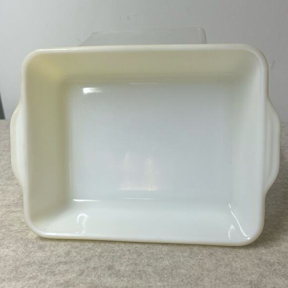Vintage Pyrex 0503 Yellow Refrigerator Dish R-2 No Lid USA - Picture 5 of 9